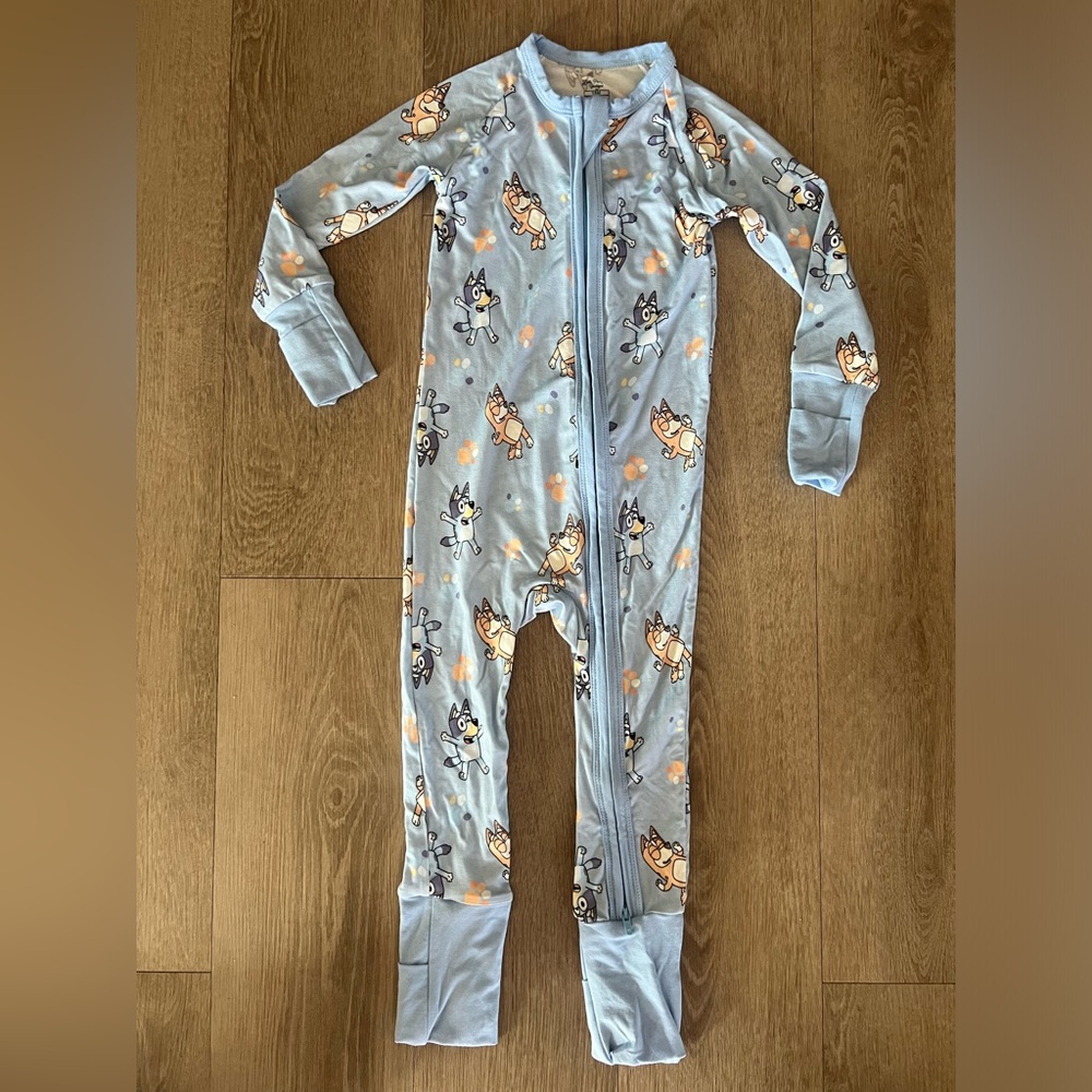 Bluey zipper onesie 18 months new
